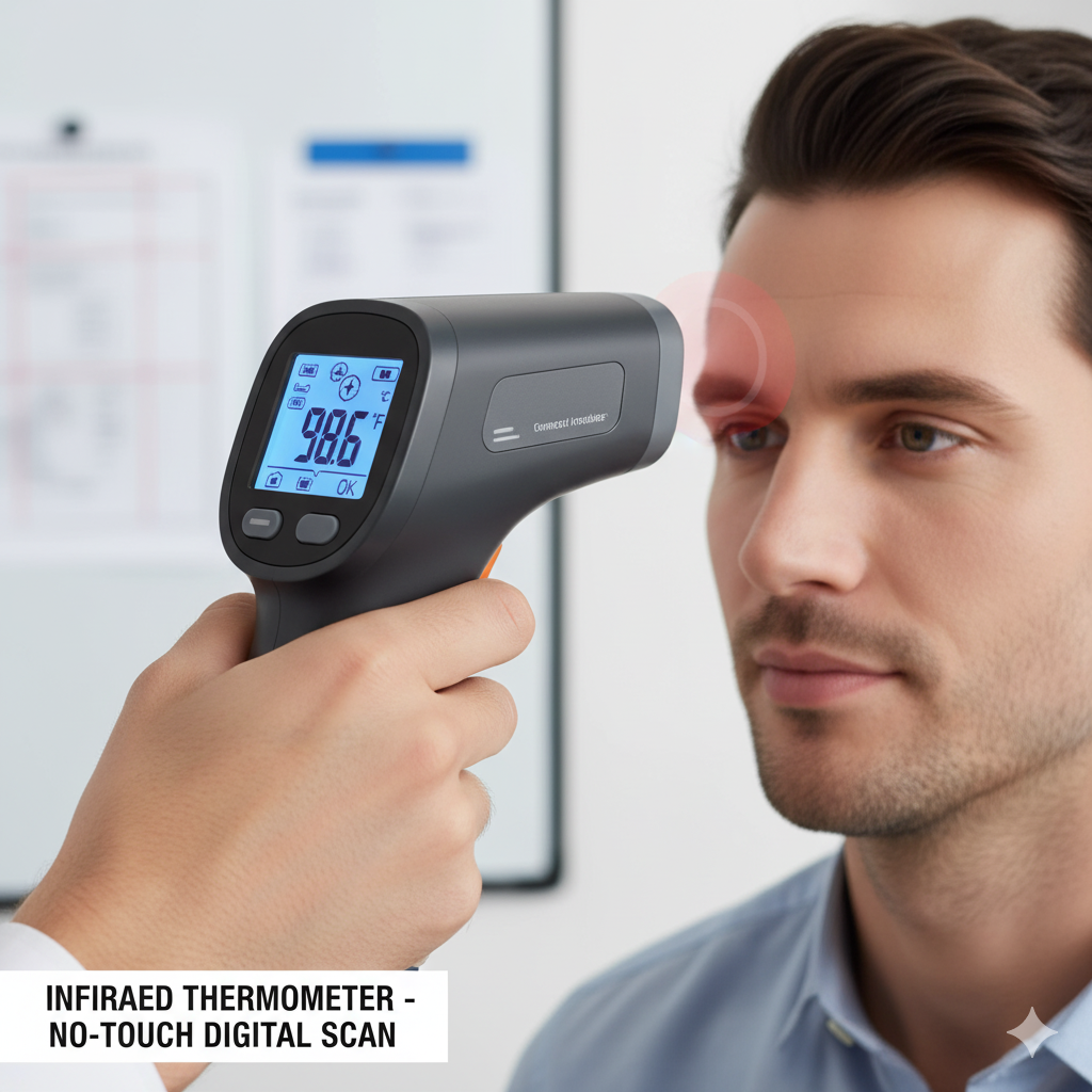 Infrared Thermometer – No-Touch Digital Scan