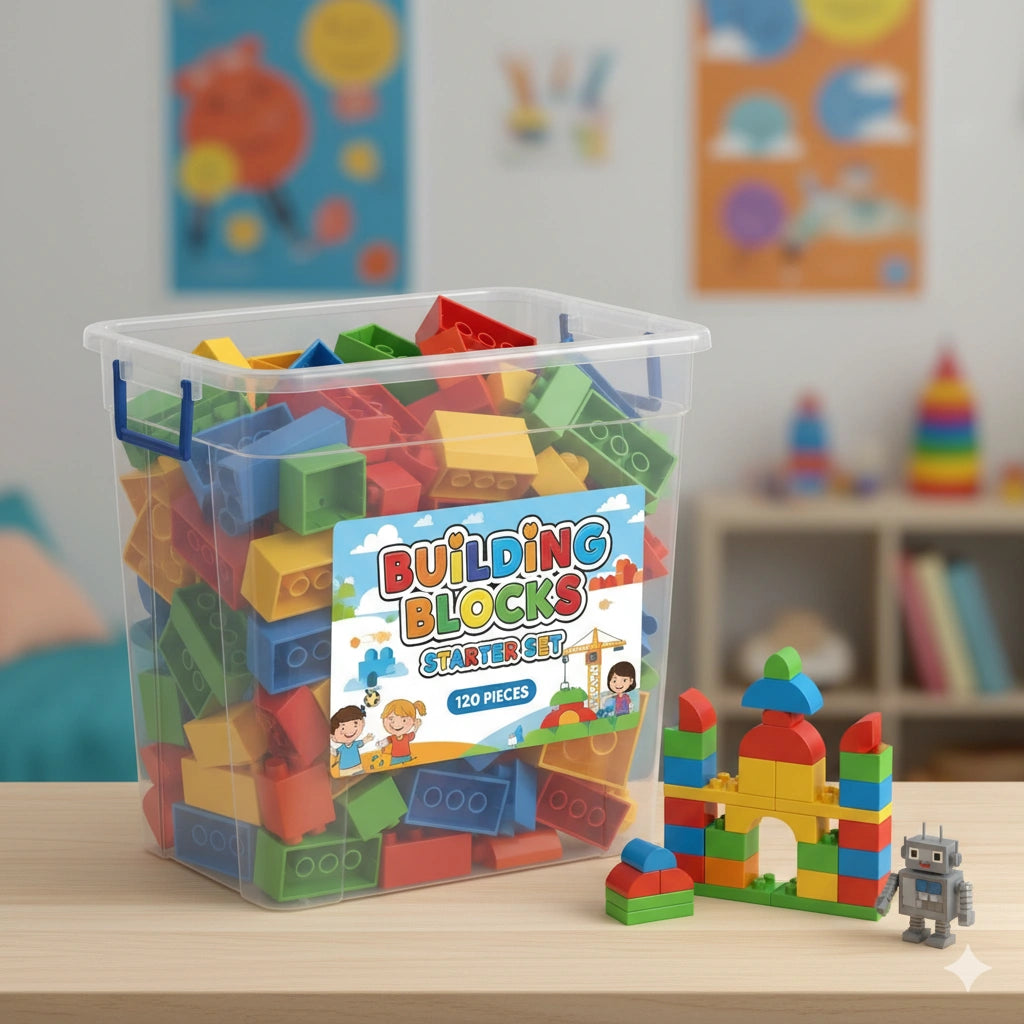 Building Blocks Starter Set – 120 Pieces